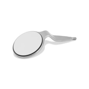 Mouth Mirror MEGAduo FS Rhodium Double-Sided – Dual Front Surface Dental Mirror for Enhanced Visibility