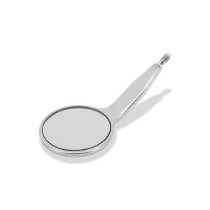 Mouth Mirror MEGAabrasive FS Rhodium – Front Surface Dental Mirror with Enhanced Durability Coating