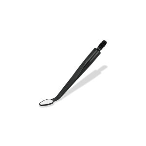 Micro Mirror BLACK MEGAmicro Drop Shape 3 × 6 mm – Anti-Glare Precision Dental Micro Mirror for Targeted Intraoral Access | Rio Instruments