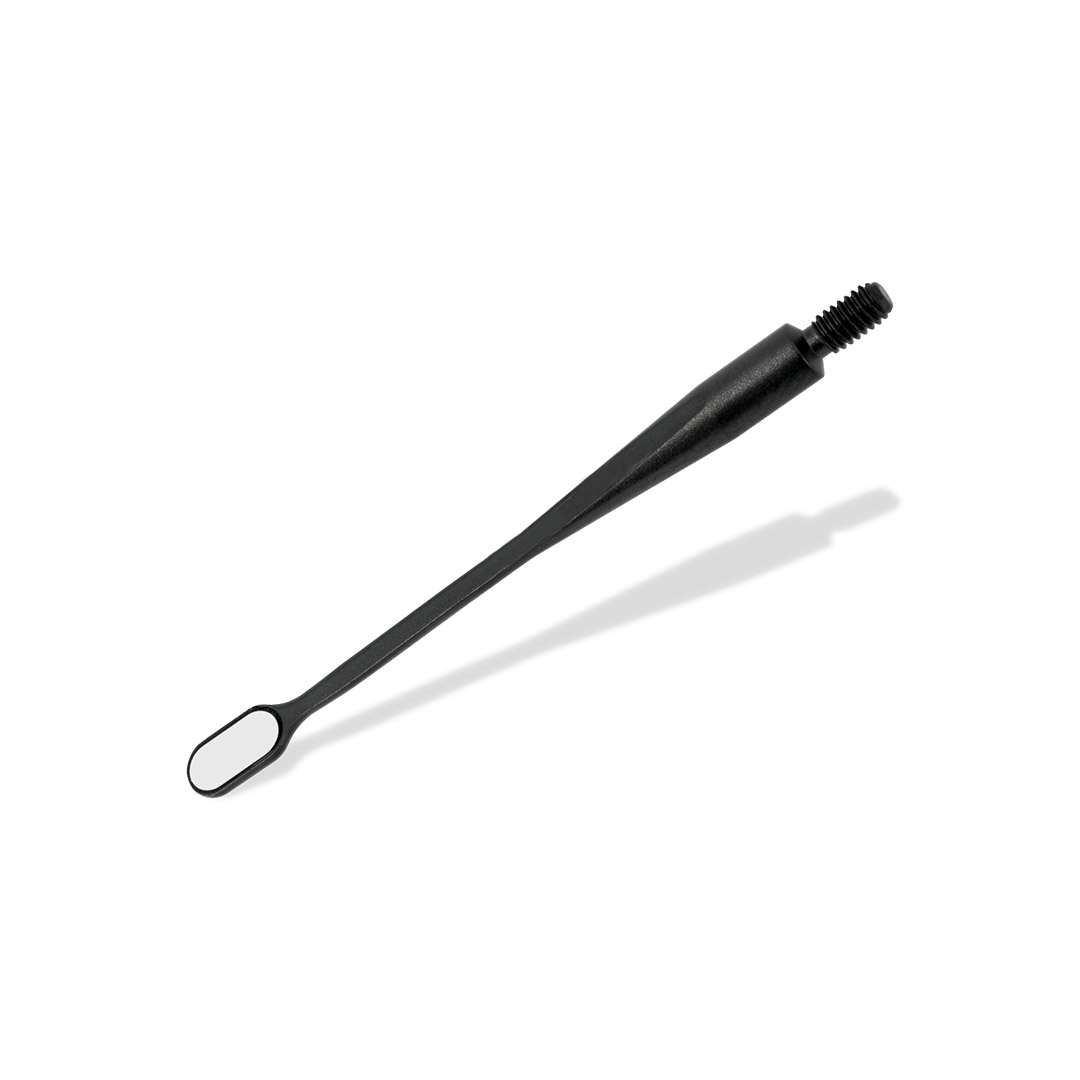 Micro Mirror BLACK MEGAmicro Flex Oval 3 × 6 mm – Anti-Glare Flexible Dental Micro Mirror for Enhanced Intraoral Precision | Rio Instruments