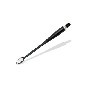 Micro Mirror BLACK MEGAmicro Flex Drop Shape 3 × 6 mm – Anti-Glare Flexible Dental Micro Mirror for Precision Intraoral Access